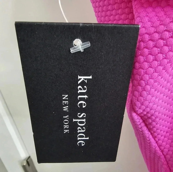 Kate Spade Vivid Snapdragon Scalloped One Piece Swim suit Size XL - Picture 3 of 5